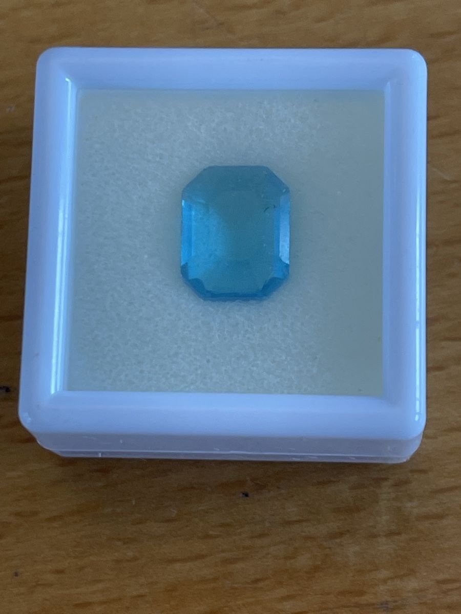 Pietre preziose: Himmelblauer Zirkonia – Nuovo e nell'imballaggio originale da Wängi venduto da Bmo 1