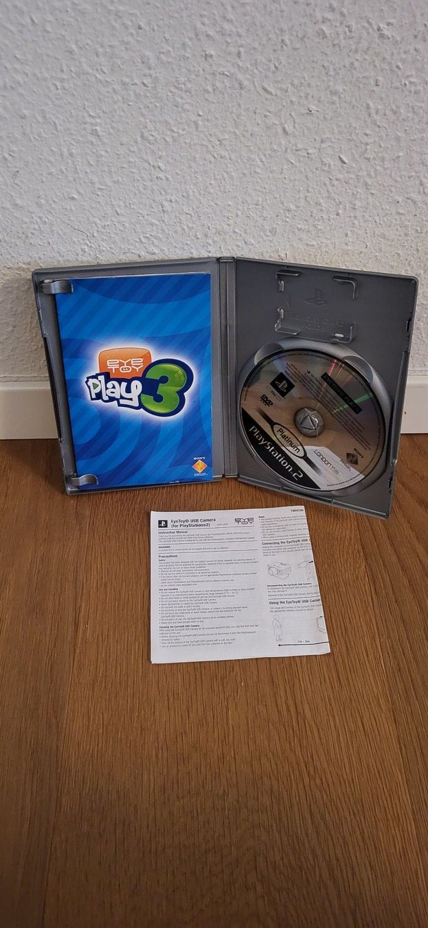 Sony Giochi: PS2 - Eye Toy Play 3 inklusive Kamera – Usato da Münsingen venduto da DigitaleSpielecke 8