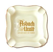 « Asbach - Uralt » Aschenbecher aus Porzellan - 14.3cm
