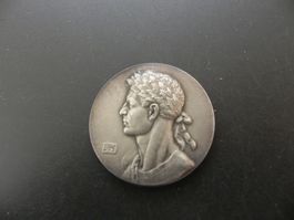 Medaille Bürgerturnverein Basel 1819 - 1919 Silber 22 g