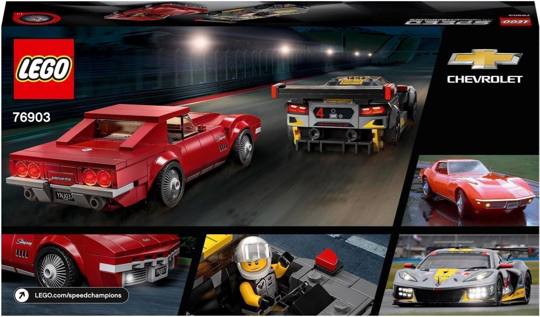 Lego Kit di costruzioni: LEGO 76903: Chevrolet Corvette C8.R & 1969 – Nuovo e nell'imballaggio originale da Schwändi GL venduto da Lego_und_co 2