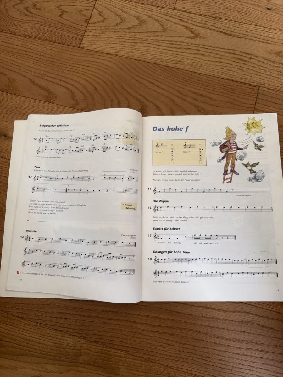 Livres: Spiel und Spass mit der Blockflöte 2 Schule – D'occasion à Oberdorf NW par sab_qgz6 1