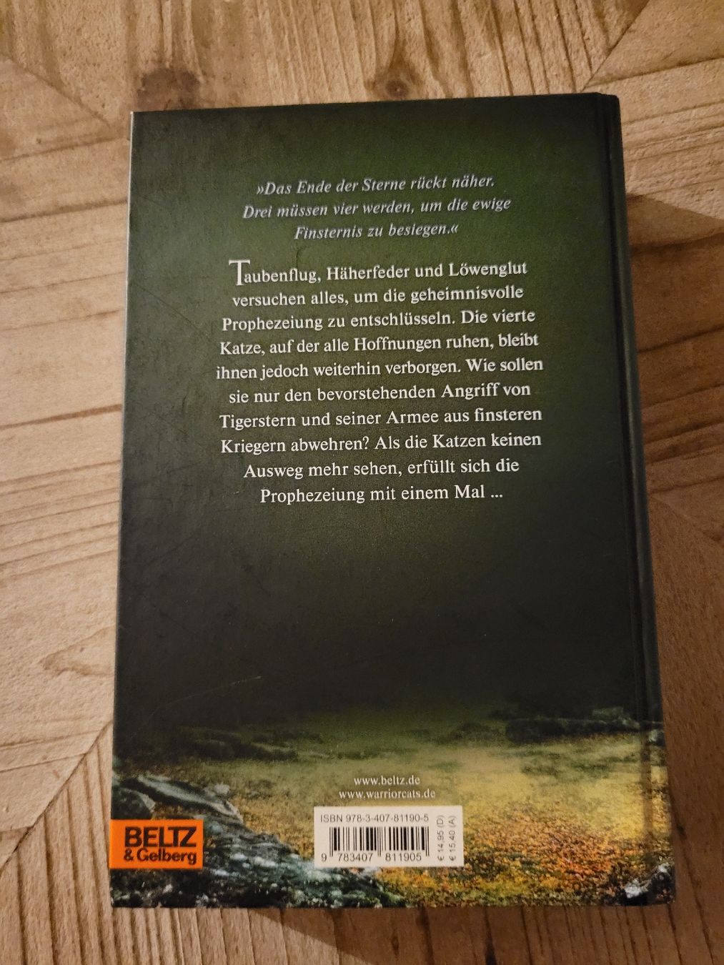 Libri: warrior cats die letzte Hoffnung – Usato da Perlen venduto da Safari_23 1