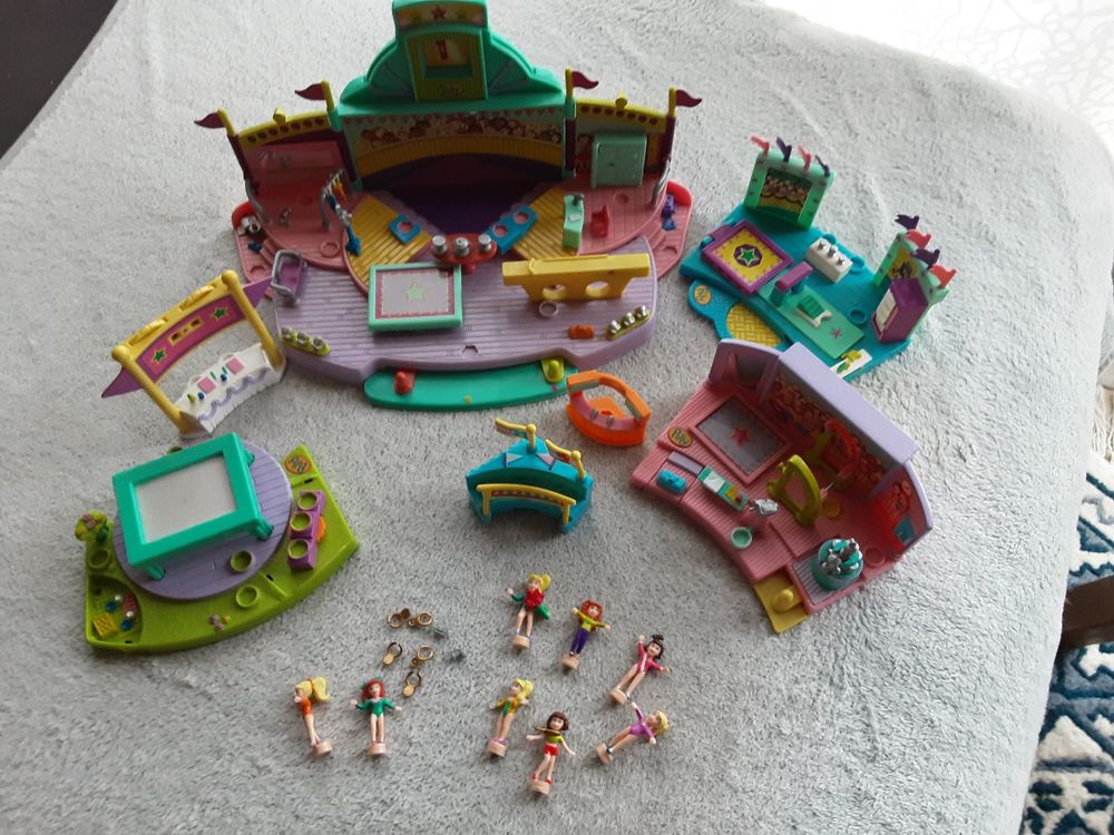 VINTAGE BLUEBIRD 1994 POLLY POCKET coeur salle de mariage WEDDING Musique Ok. EUR 19,00 - FR
