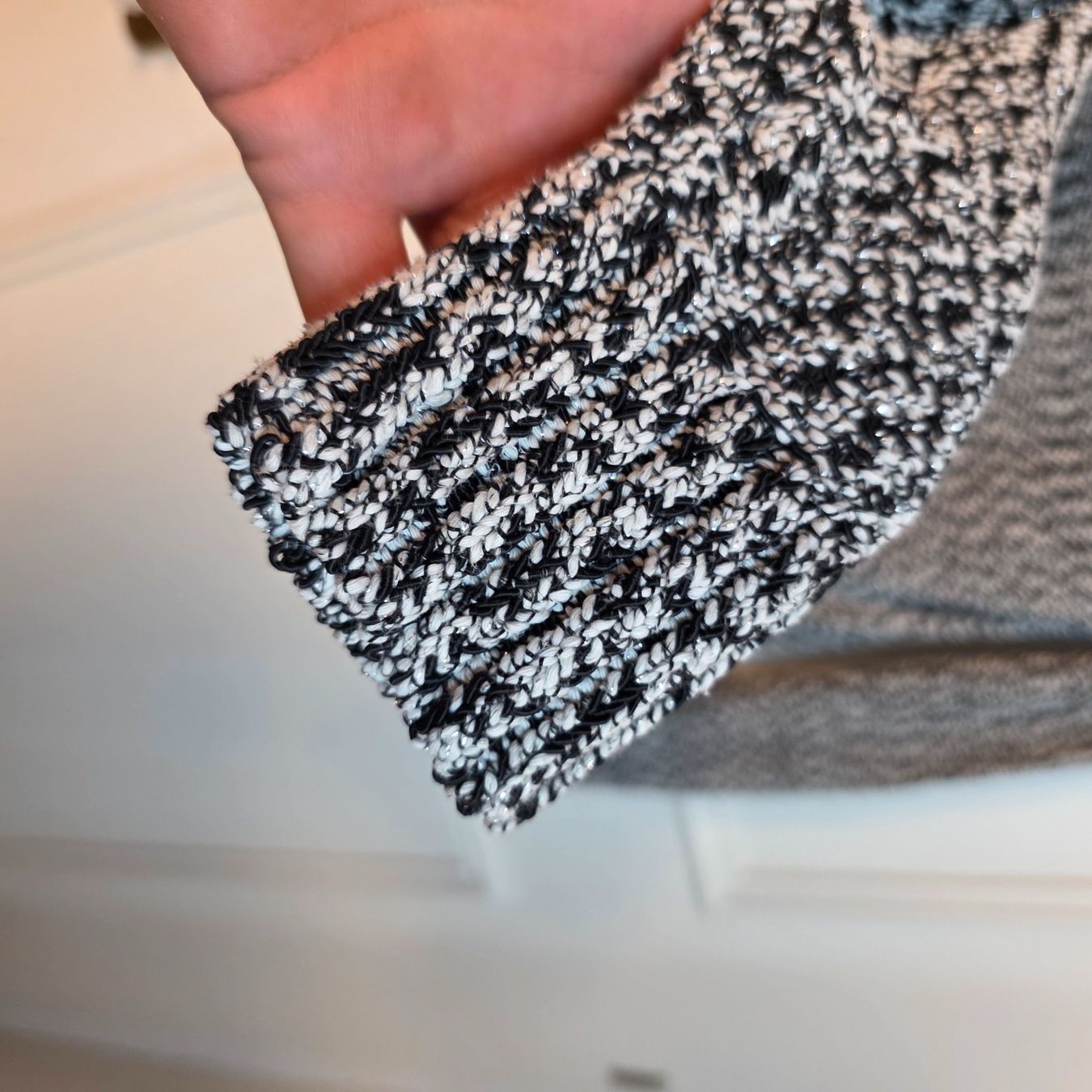 Maglioni & Felpe: MARCS Pullover S/M Schwarz Weiß Silber Strick – Usato da Wald ZH venduto da CapLux 7
