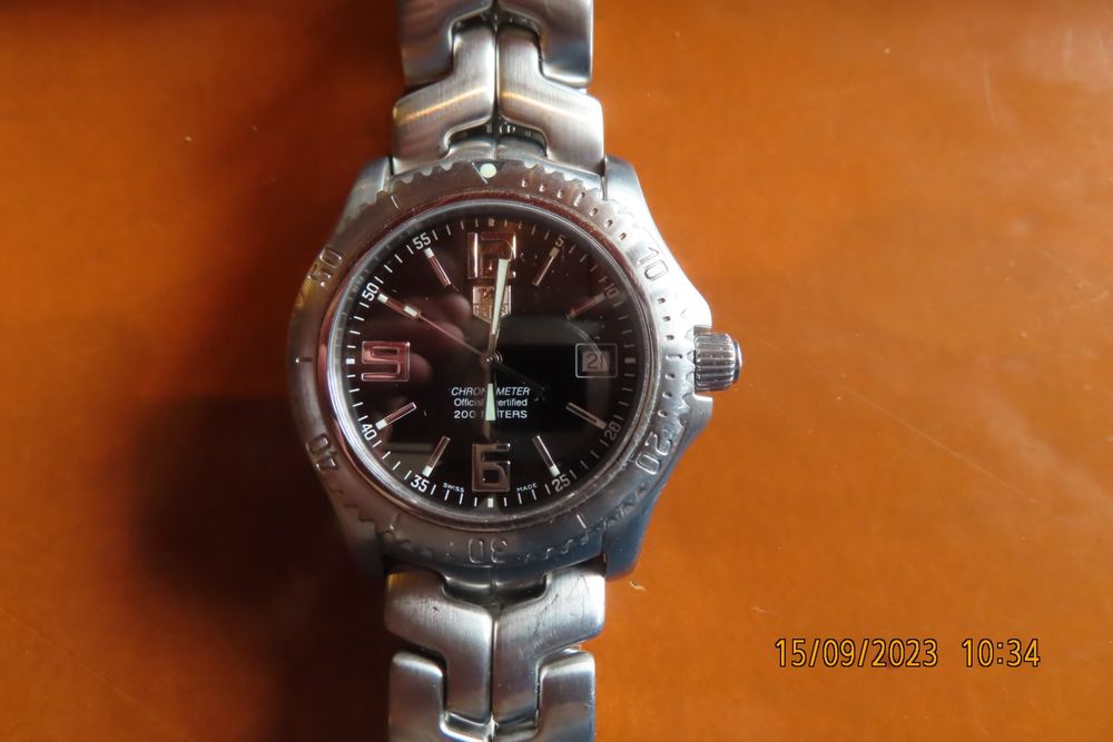 Tag Heuer Chronometer WT 5110 nicht getragen laeuft 42mm