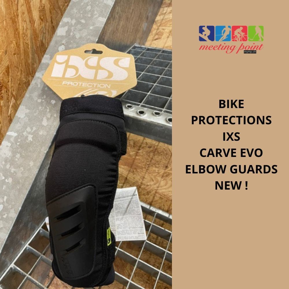 IXS Protezioni & Imbottiture: Mtb Elbow-Guards Carve Evo IXS - Size: Medium - New ! – Nuovo e nell'imballaggio originale da Vich venduto da Meeting-Point