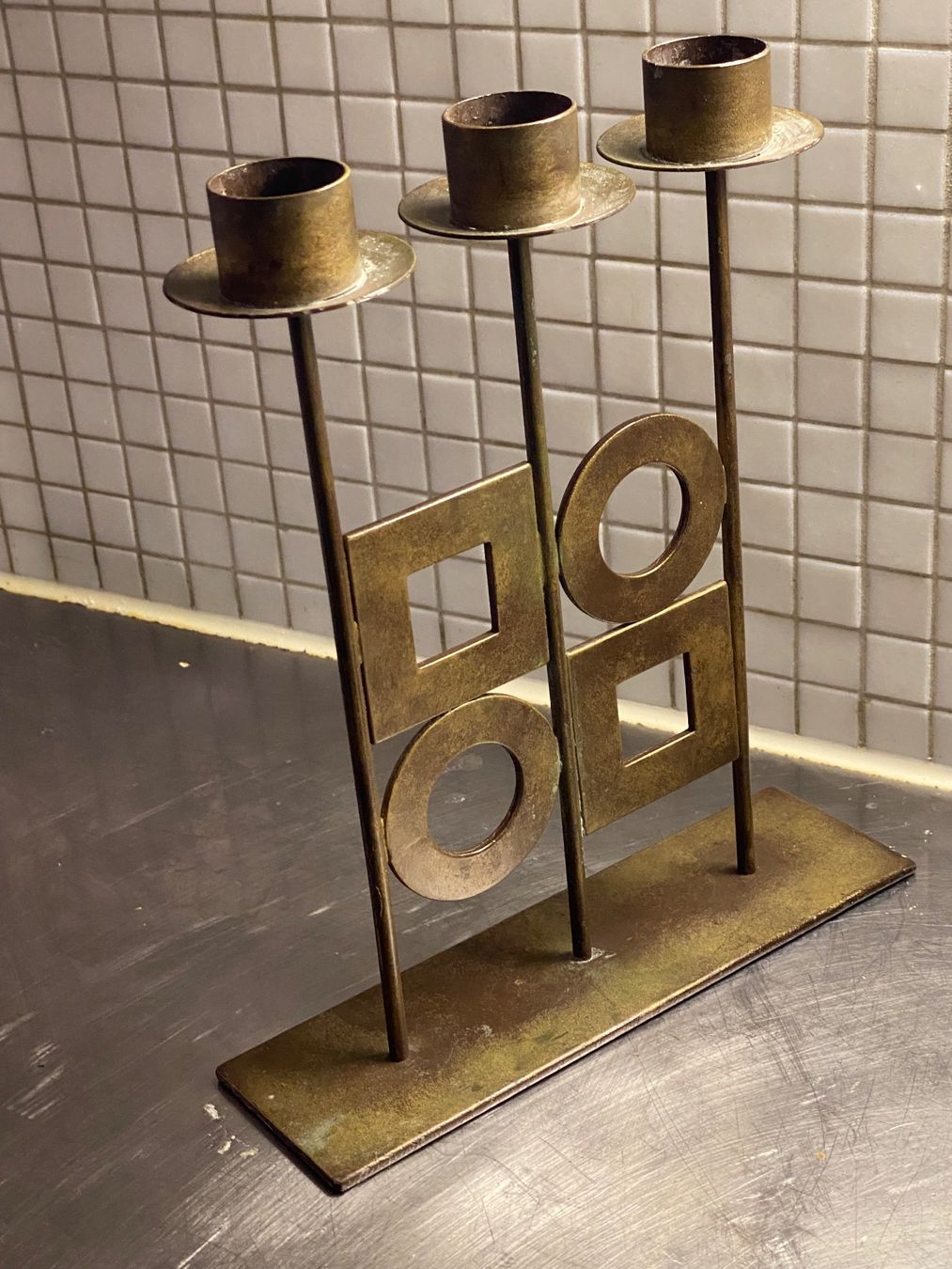Kerzenständer: Kerzenleuchter 60er Design Vintage Austria – Gebraucht aus Solothurn von BORGHAGEN 1