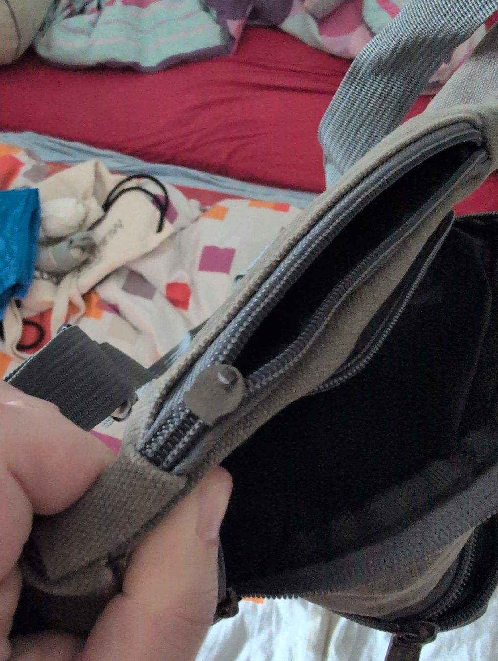 Borse: Bauchtasche/Gürteltasche, Grau, Vielseitig – Usato da Langenthal venduto da sel_y97v 2