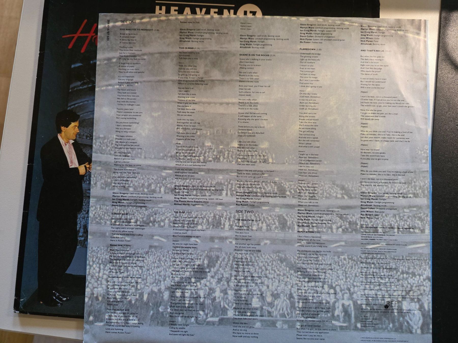 Dischi in vinile: LP: Heaven 17 - How Men Are - – Usato da Walterswil BE venduto da Lonitti 6