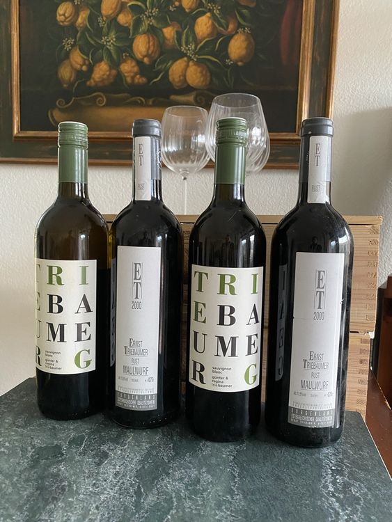 4 Flaschen / TRIEBAUMER Ernst / 2x 2000 Maulwurf (Neu (gemäss ...