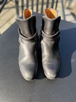 Navyboot -bottines en cuir / Leder Stiefeletten