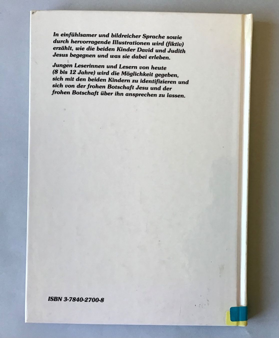 Bücher: Buch: Als Jesus über die Erde ging – Gebraucht aus Bubendorf von Alpenheidi 1