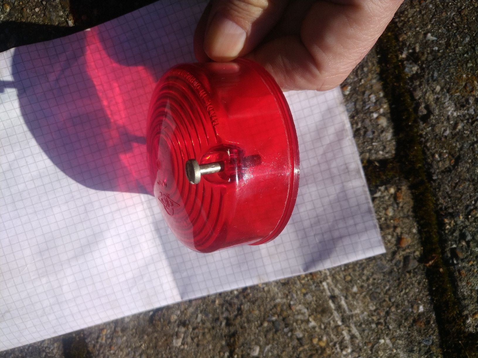 Trattori: Oldtimer Bucher Bührer Aebi Schilter Rücklichtglas Jokon – Nuovo (secondo la descrizione) da Trub venduto da Eneah