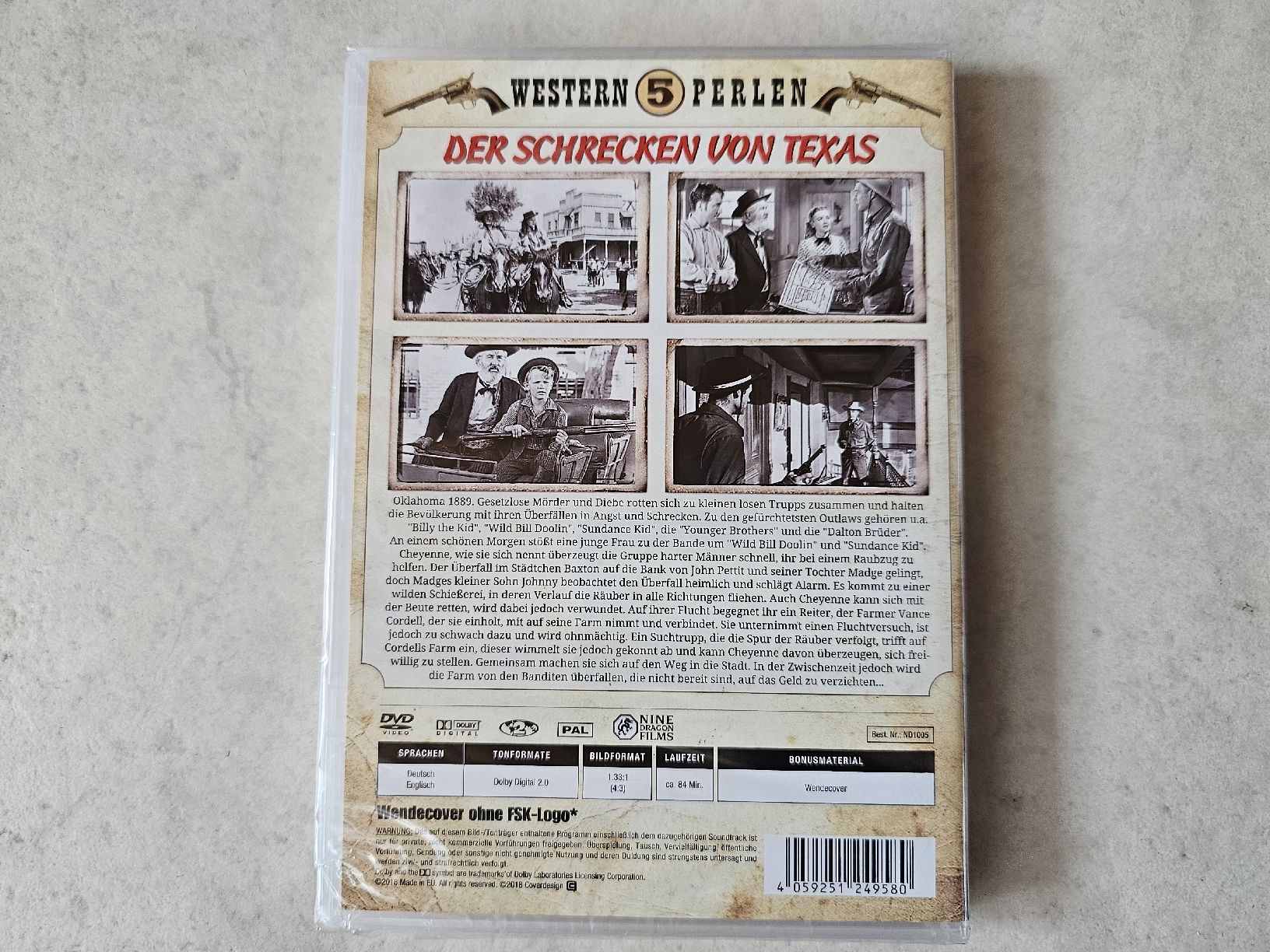 Tutti i DVDs: Der Schrecken von Texas  /  Fabrikneu – Nuovo e nell'imballaggio originale da Schneisingen venduto da backstore24 1