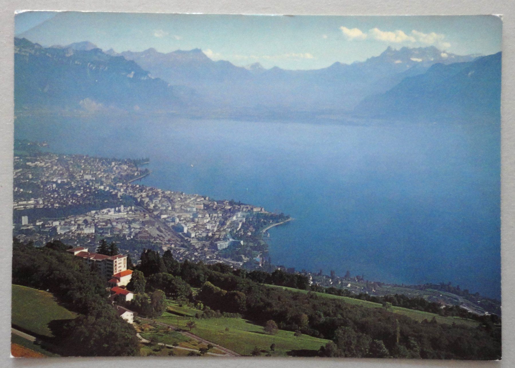 Cartoline postali: Le Mont-Pèlerin sur Vevey – Usato da Fétigny venduto da Billy2miny