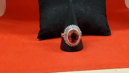 Vintage Ring mit grossem Mystic Topas Stein ✨