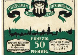 Kitzingen 50 Pfennige01.03.1921 VZ+