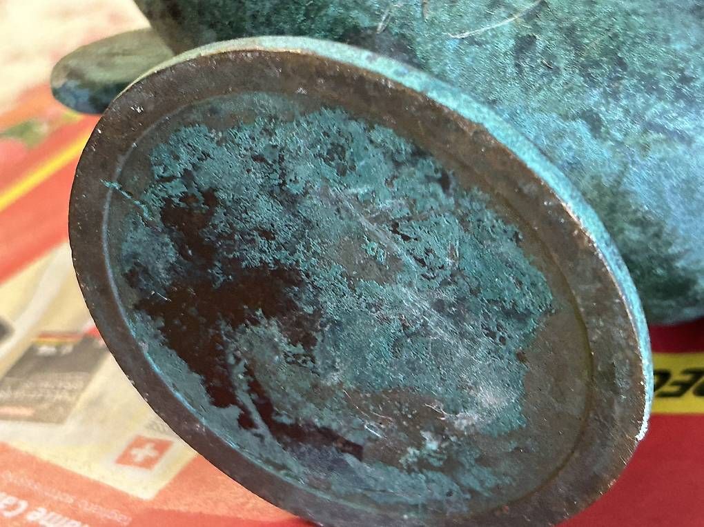 Statuette: Figura pellicano Bronzo  – Usato da Cugnasco venduto da dilan1 3