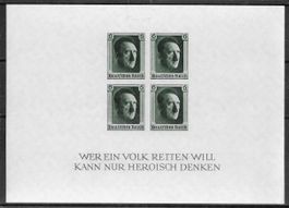 DR BLOCK 7 HITLER ADOLF 1937