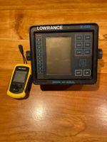 Sondeur Lowrance ancien de  pêche