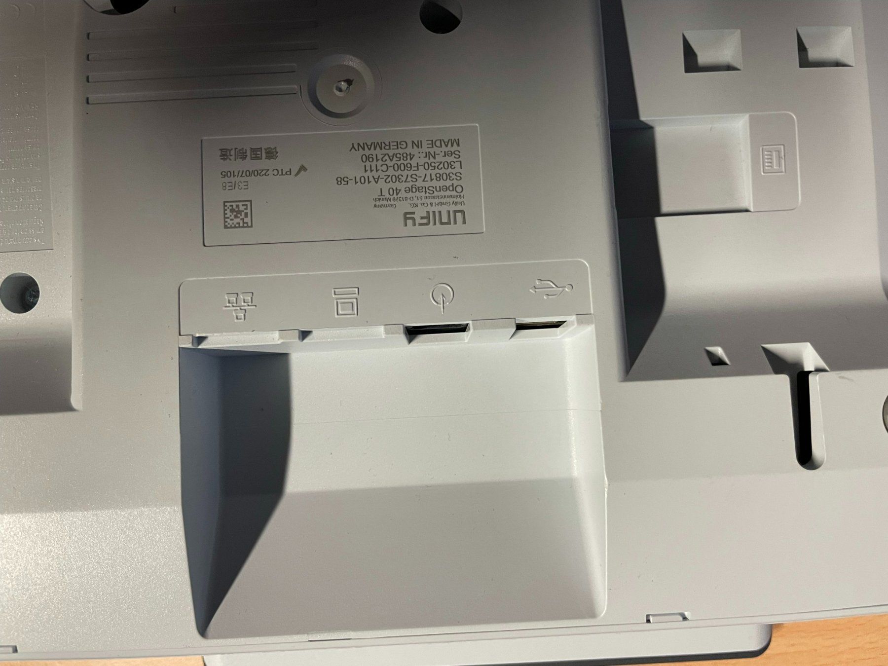 Unify Telefoni: Unify OpenStage 40 T Ice Blue – Usato da Altstätten SG venduto da Cobra96 1