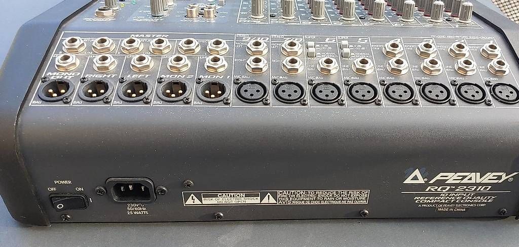 Peavey Console di mixaggio: PEAVEY RQ-2310 – Usato da Vevey venduto da alexquse 3