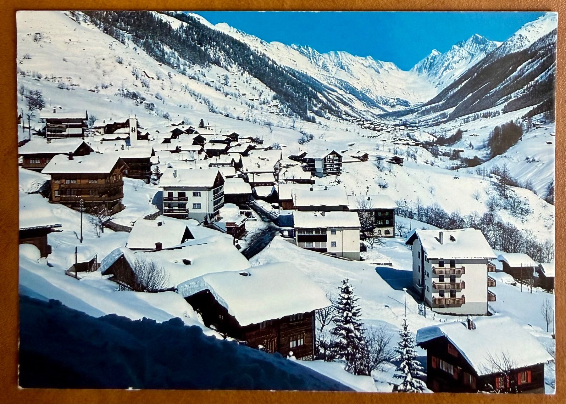 Cartoline postali: Ferden - Panorama Winter – Usato da Lutry venduto da Ediego