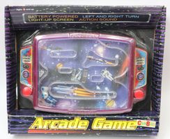 Vintage Arcade Space Game Spiel Rennbahn