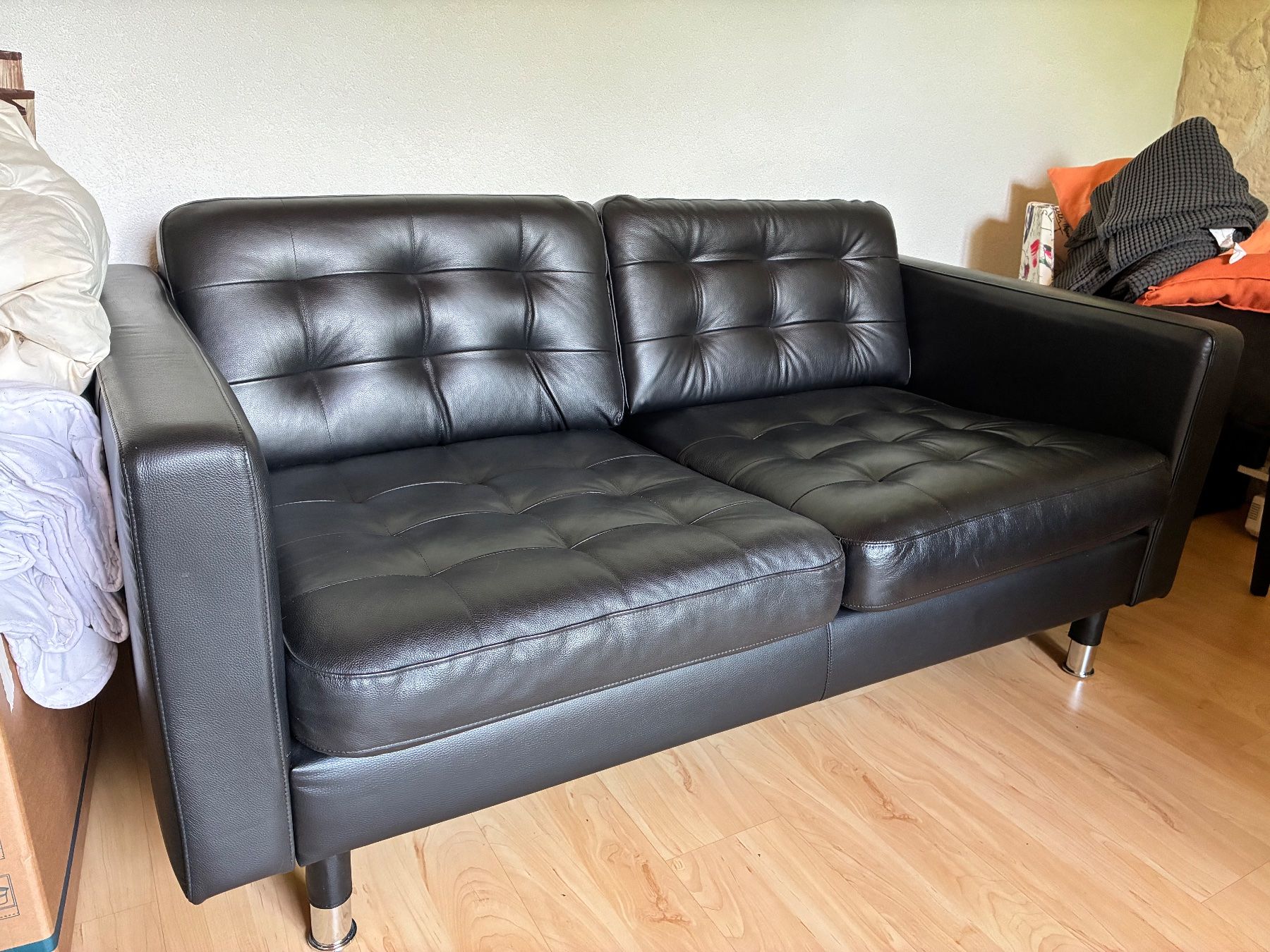 Ikea Sofas: LANDSKRONA Leder Sofa – Gebraucht aus Büren SO von DerGaugler