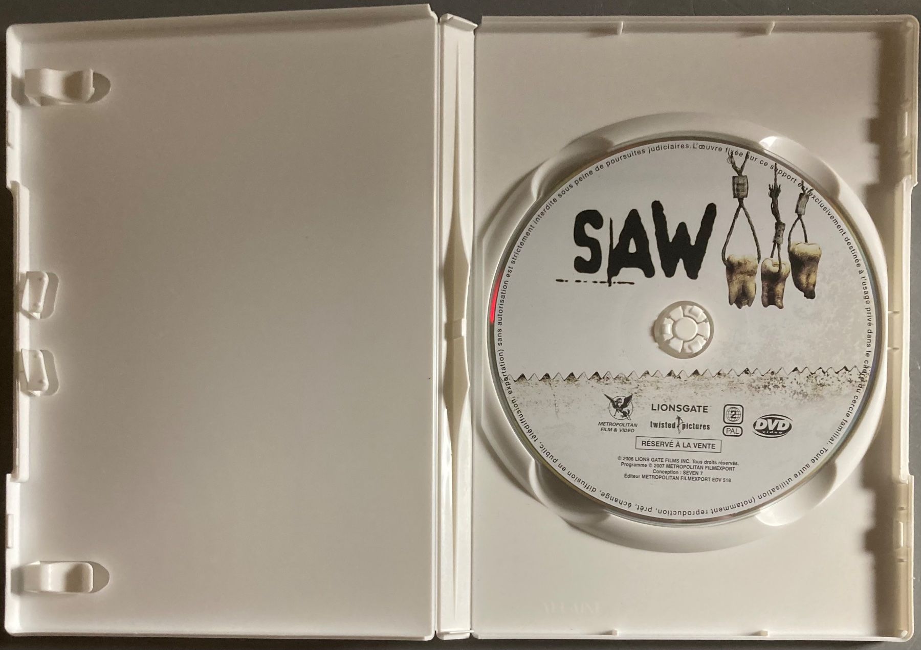 Tutti i DVDs: SAW III – Usato da Poliez-Pittet venduto da Newtown-Records 2