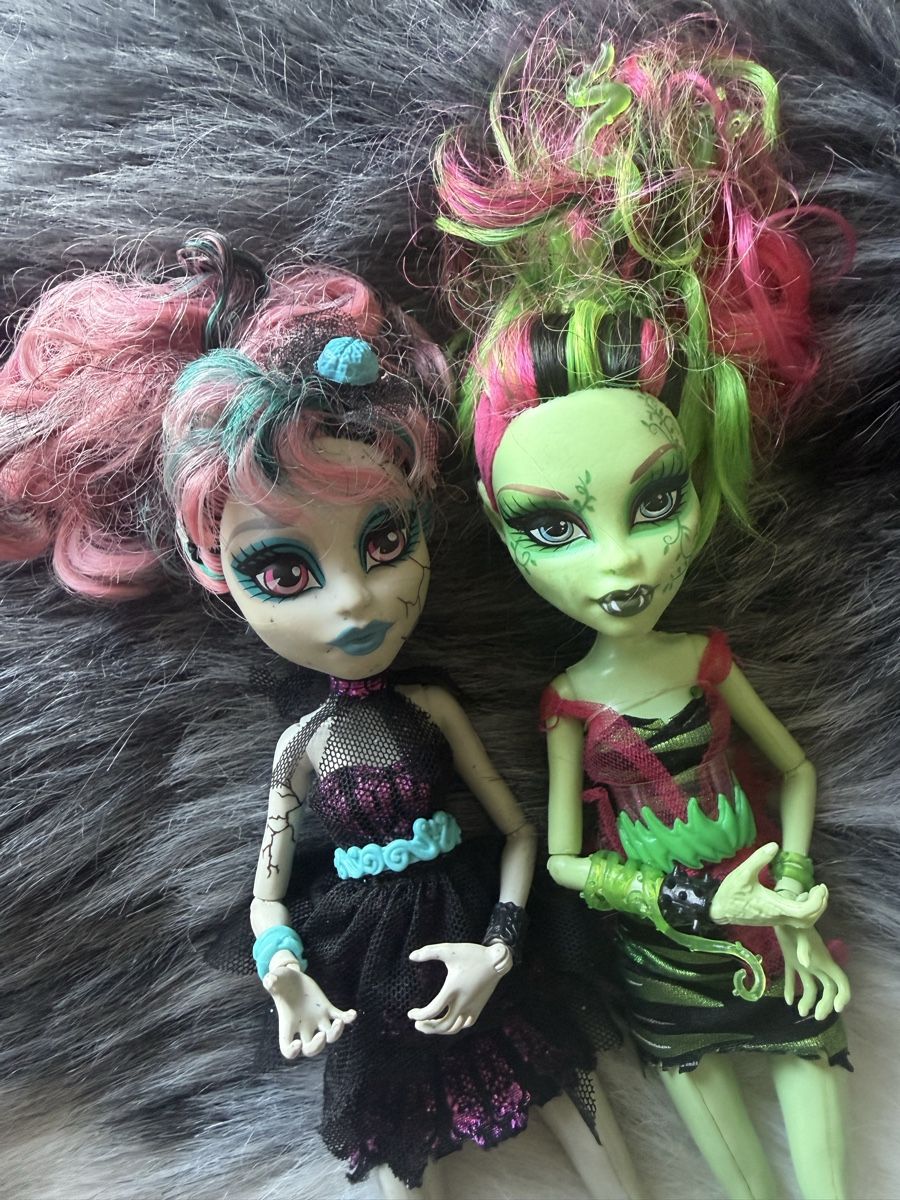 Puppen: MONSTER HIGH ROCHELLE GOYLE ET VENUS MCFLYTRAP – Gebraucht aus La Tour-de-Peilz von Doriane.sch 1