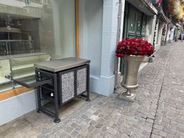 Sideboard Metal inos und Blei Lieferung gratis