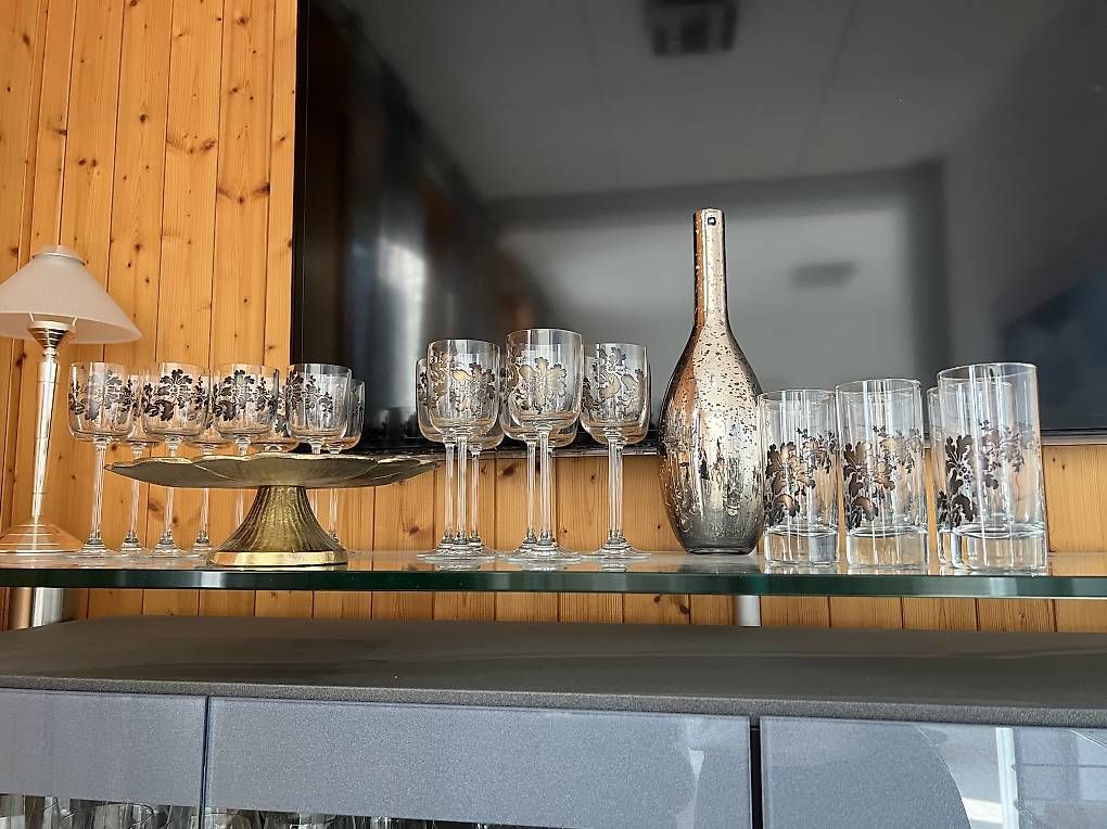 Gläser: Luxus Gläser Set von Globus + Leonardo Vase – Gebraucht aus Pratteln von Luxus.Fee 1