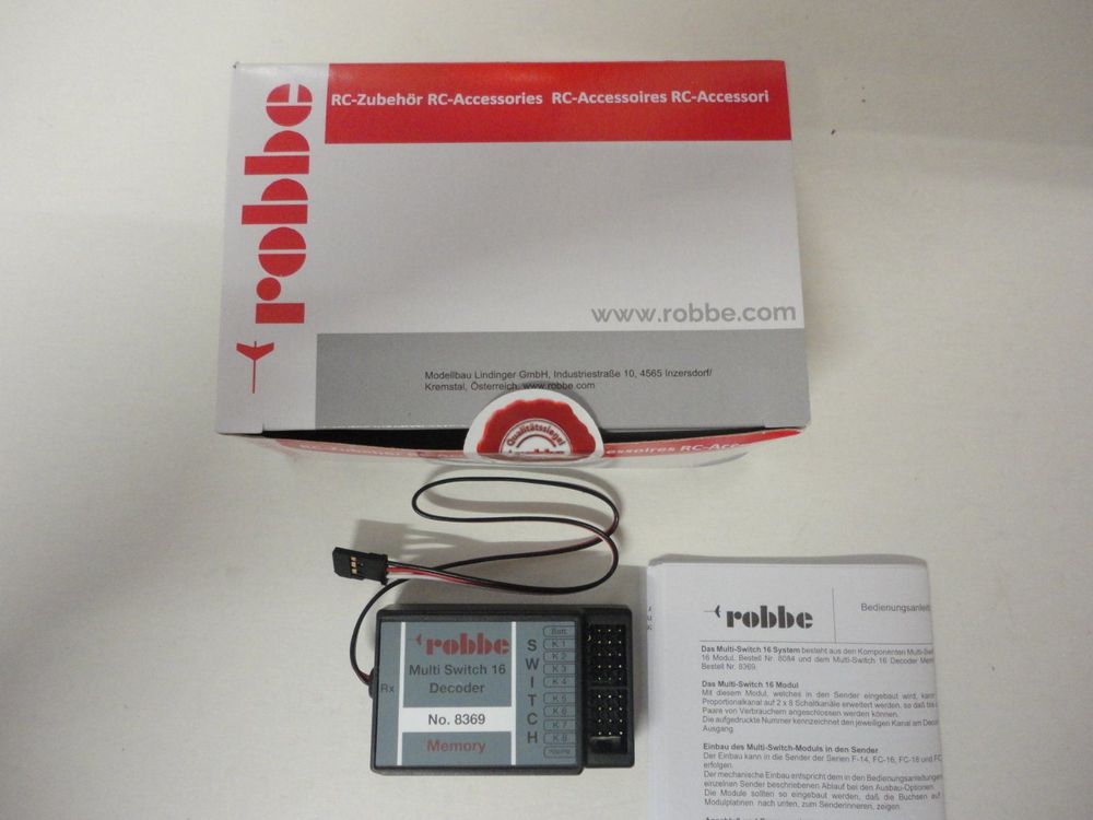 Robbe MultiSwitch Decoder Kaufen auf Ricardo