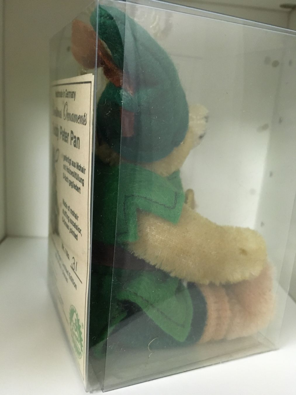 Spielzeuge: Hermann Coburg Peter Pan und Tinkerbell Mini Teddy Lim 500 – Neu und originalverpackt aus Zürich von rar_b2y9 2