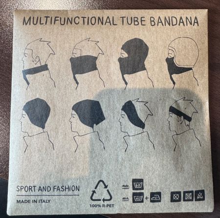Bandana Halstuch Schal Tube Stirnband Sporthalsband