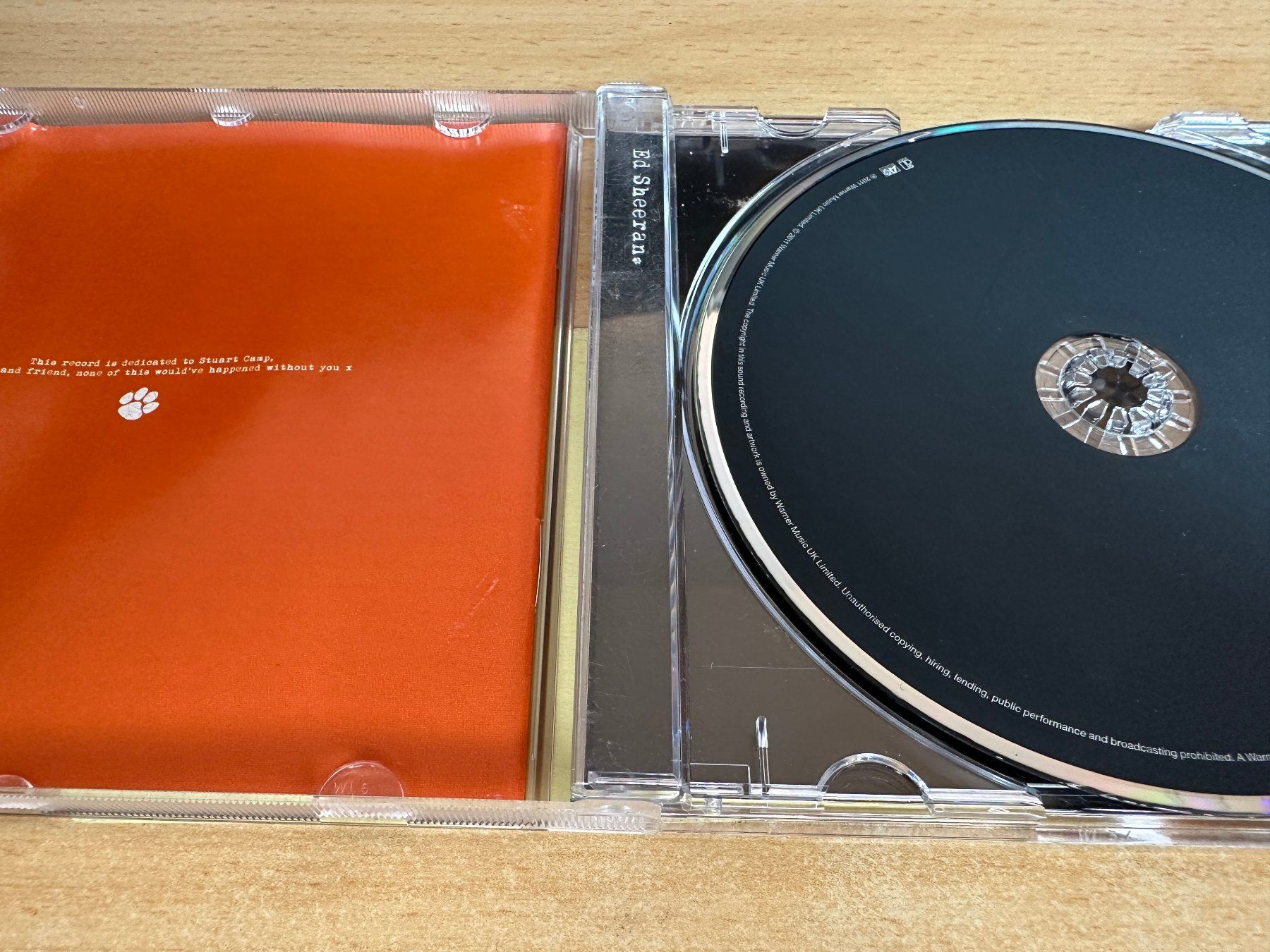 CD: A1 Ed Sheeran – + – Usato da Rikon im Tösstal venduto da Alpenmutz 2