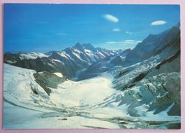Blick aus dem Tunnelfenster der Jungfraujoch-Bahn
