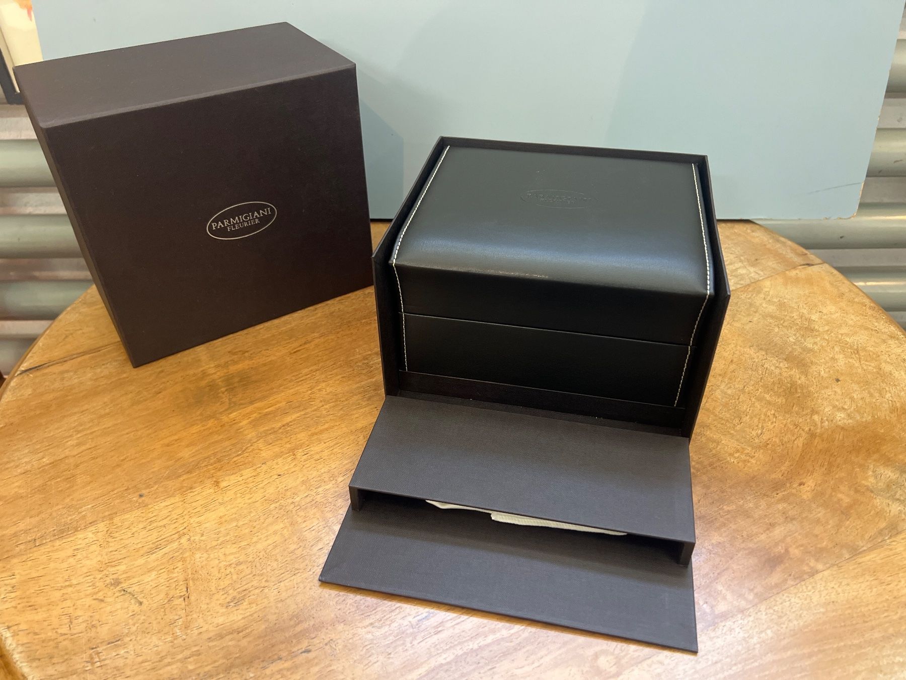 Parmigiani Fleurier Orologi: PARMIGIANI Fleurier - Uhrenbox – Usato da Otelfingen venduto da Yossi-68 8