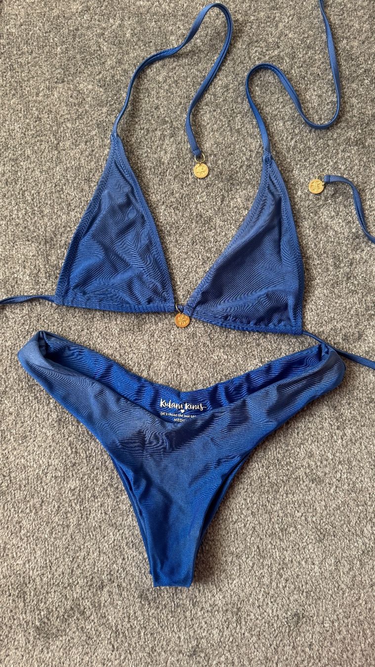 : Bikini Kulani Kinis blau Grösse M – Gebraucht aus Kriessern von loolah