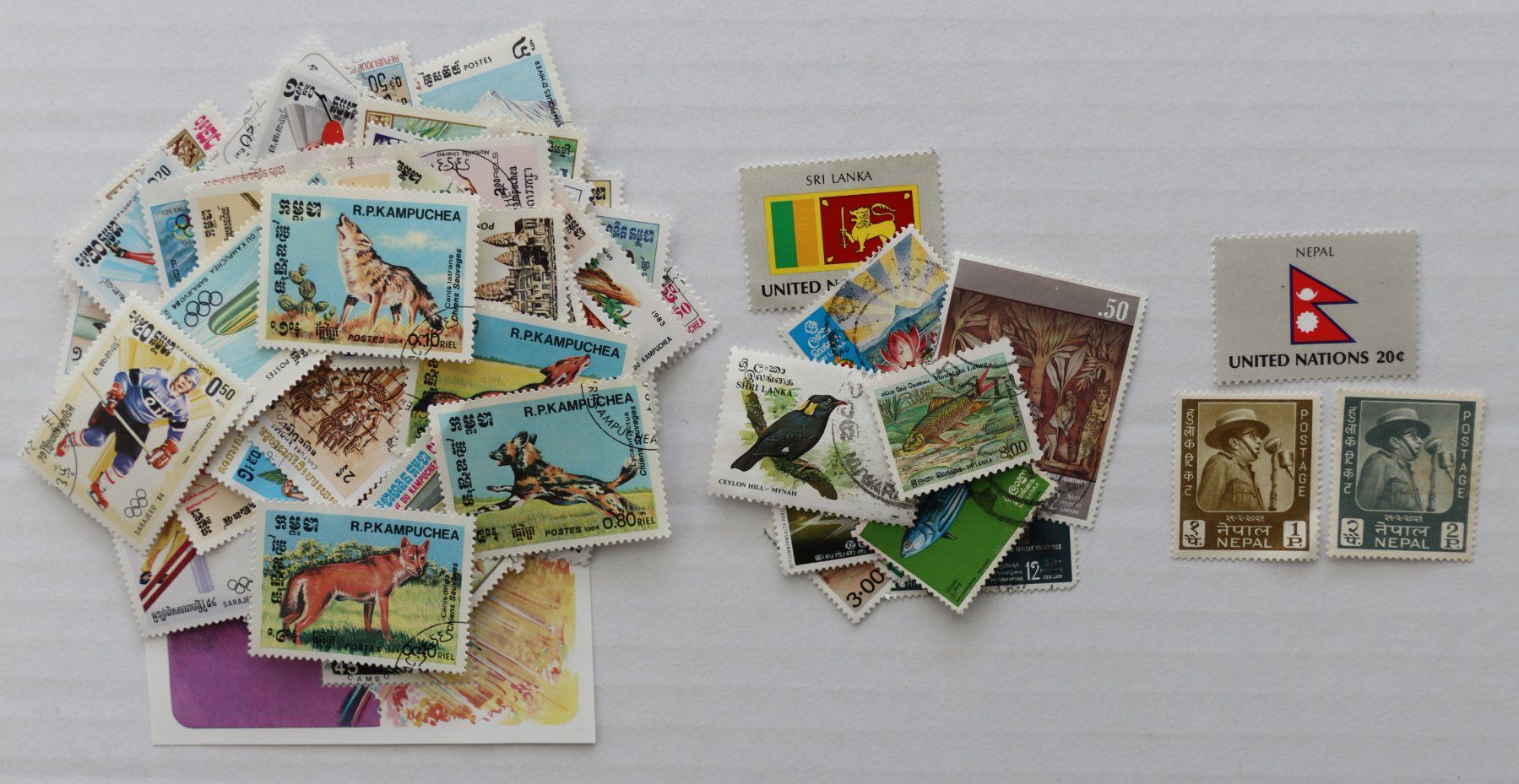 Alle Briefmarken: Briefmarken Asien (1) – Gebraucht aus Oberentfelden von lakipul 3