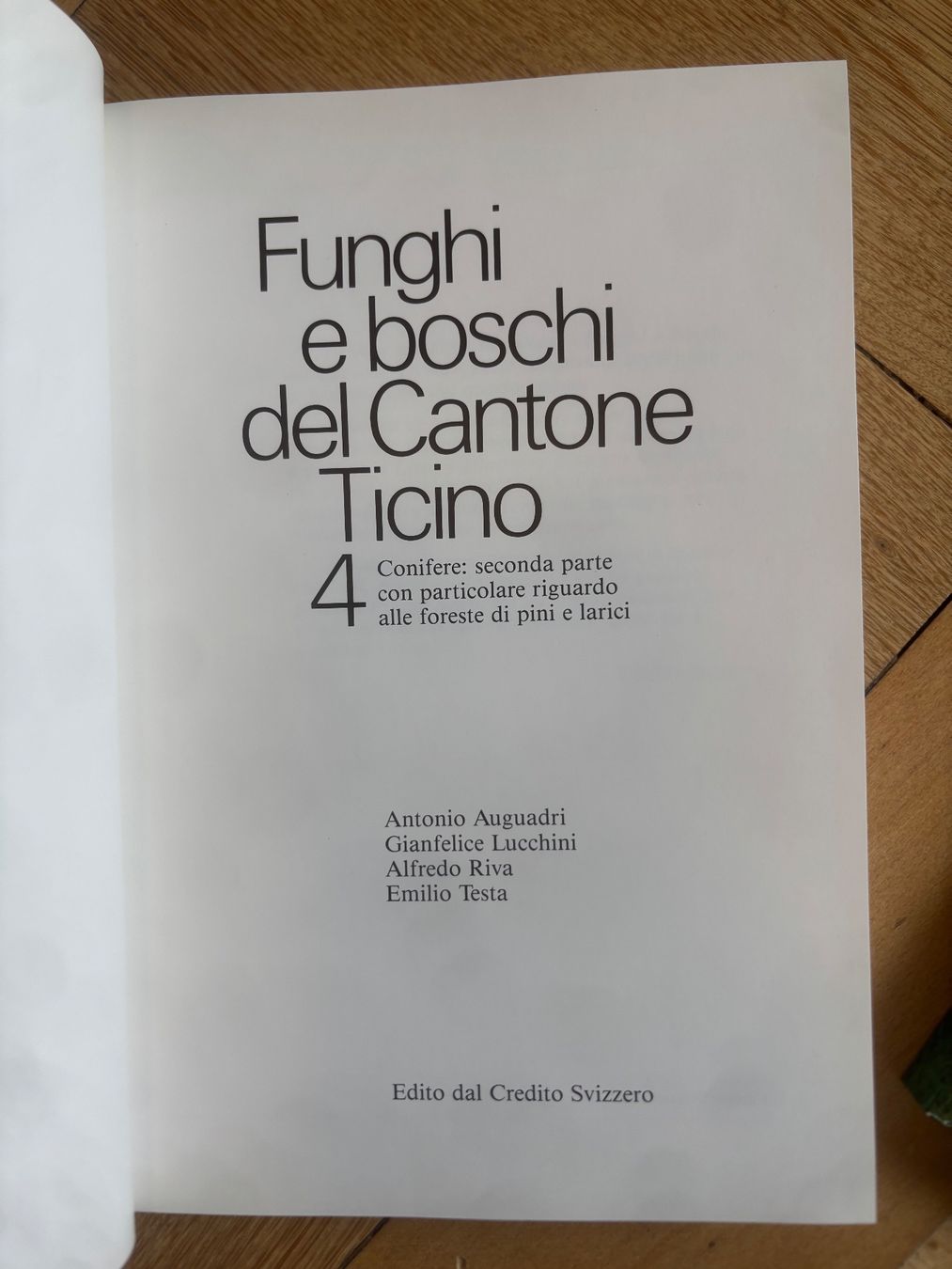Livres: Funghi e boschi del Cantone Ticino Band 1-5 – D'occasion à Zürich par WWehrle 4