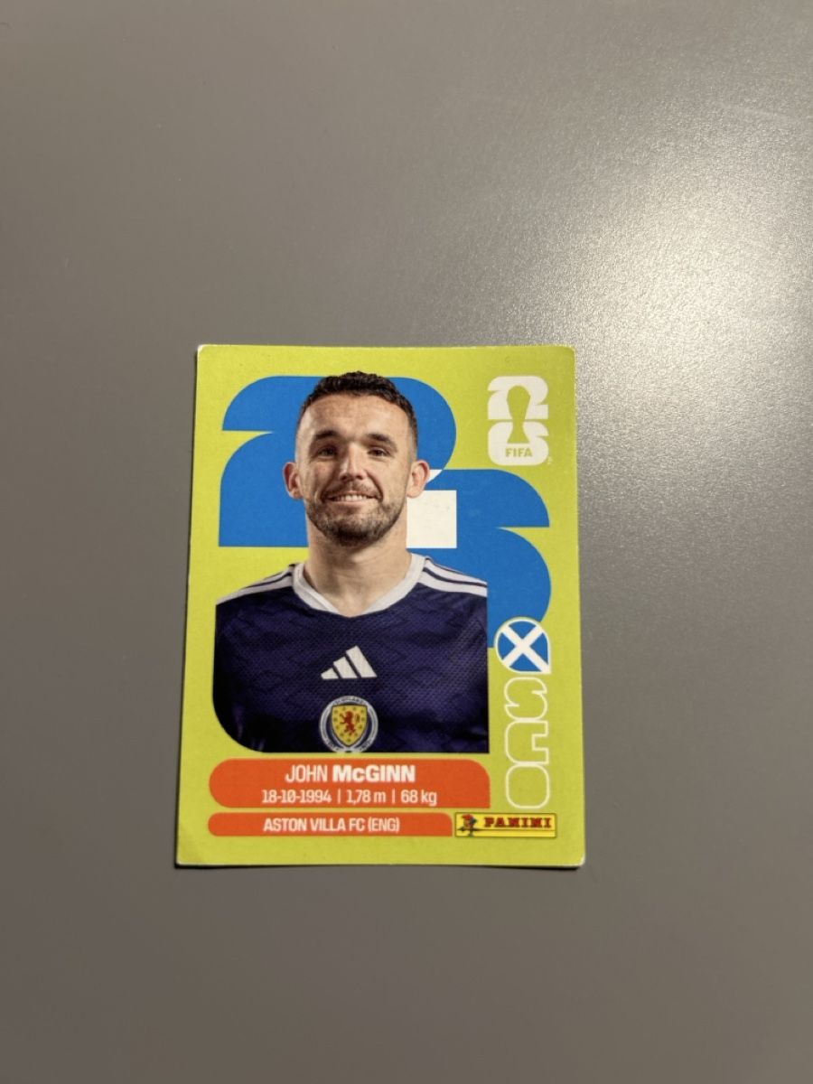 Panini Sammelbilder & Trading cards: Panini WM 2026 McGinn SCO 17 – Neu (gemäss Beschreibung) aus Boniswil von sim_7zhp