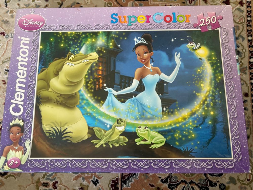 Disney Princess Clementoni super Color Puzzle Girls 8+ (Gebraucht) in ...