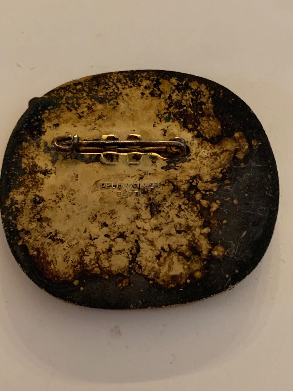 Basler Placchette & Badge: Fasnacht Basel GOLD 1956 – Usato da Basel venduto da fasnachtsoutlet1965 1