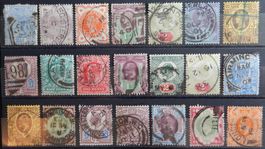 Grossbritannien ex. Kat. 51-119 gest. 1880/1910 Kat. 155 Eur