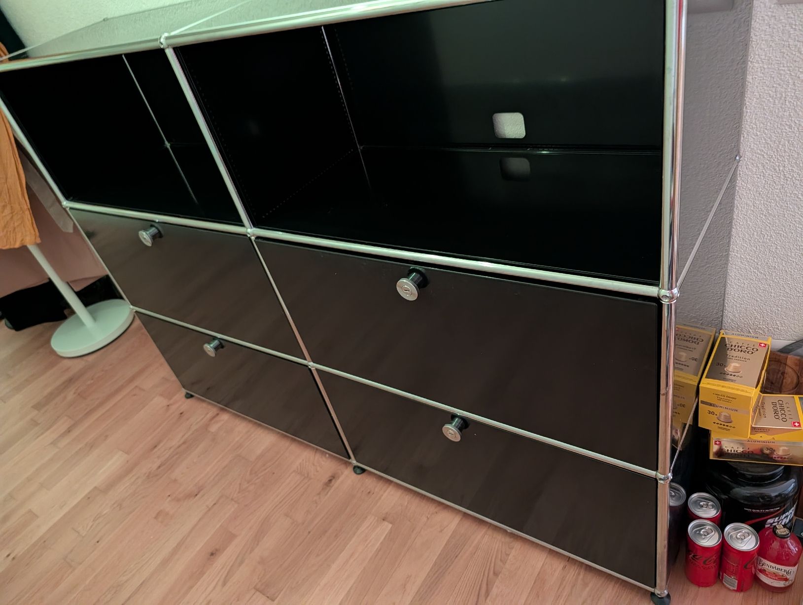 USM Regale: USM Haller Sideboard 3x2 schwarz – Gebraucht aus Olten von Tschaeppu 6