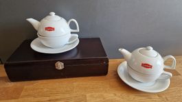 Lipton Tee-Set mit Teebox und Tassen Rarität für Sammler!
