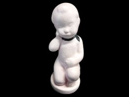 Keramik Baby Figur